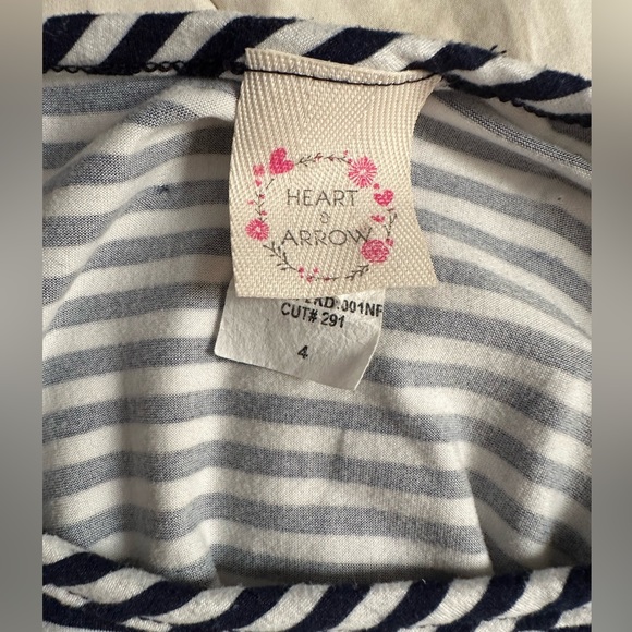 Heart & Arrow Pineapple/Stripe dress - Picture 4 of 4